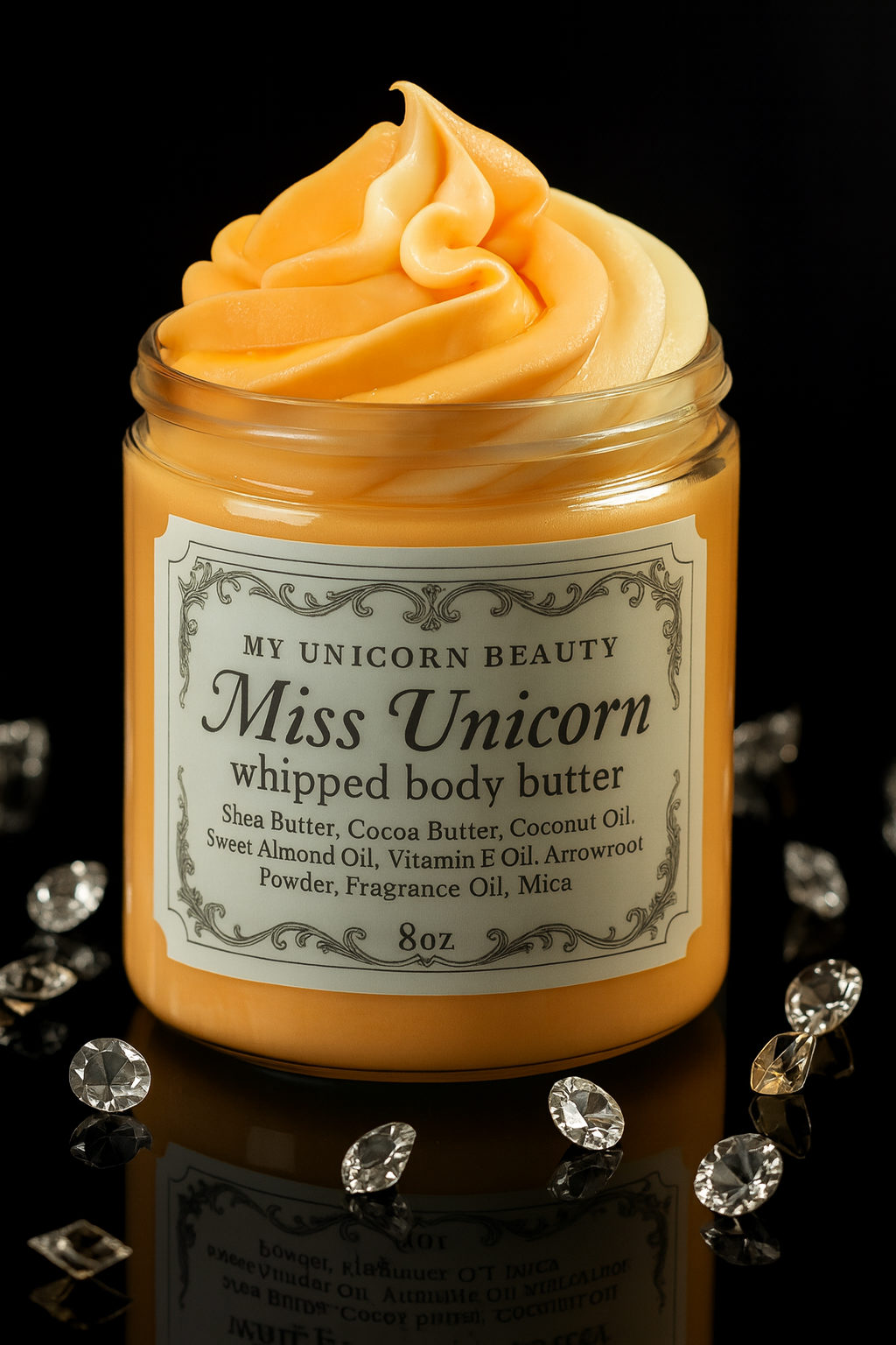 Miss Unicorn Body Butter (Orange Cream Vanilla Scented)