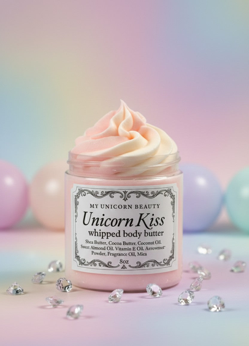 Unicorn Kiss Body Butter (Strawberry Shortcake Scented)