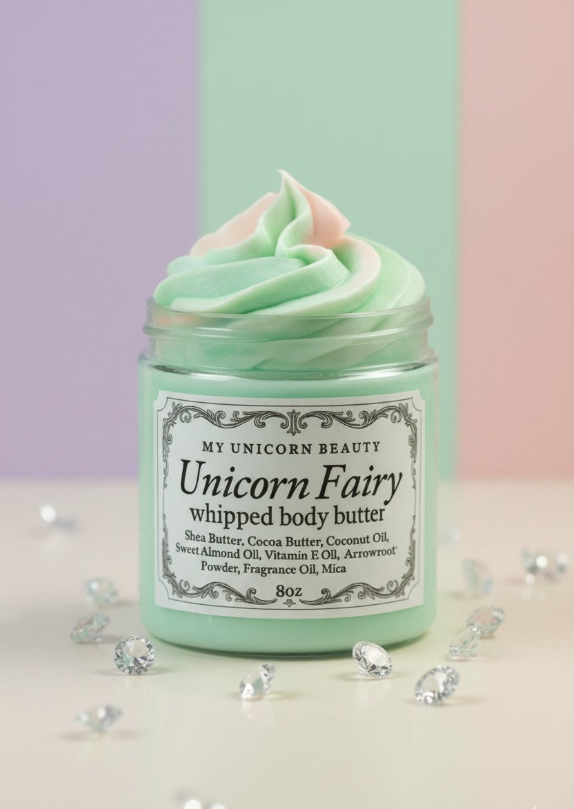 Unicorn Fairy Body Butter (Watermelon Candy Scented)