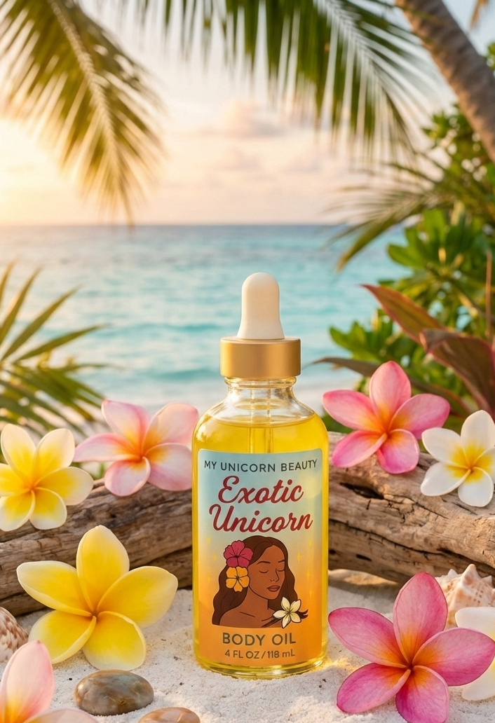 Exotic Unicorn Body Oil (Scent inspired by Chanel Chance)