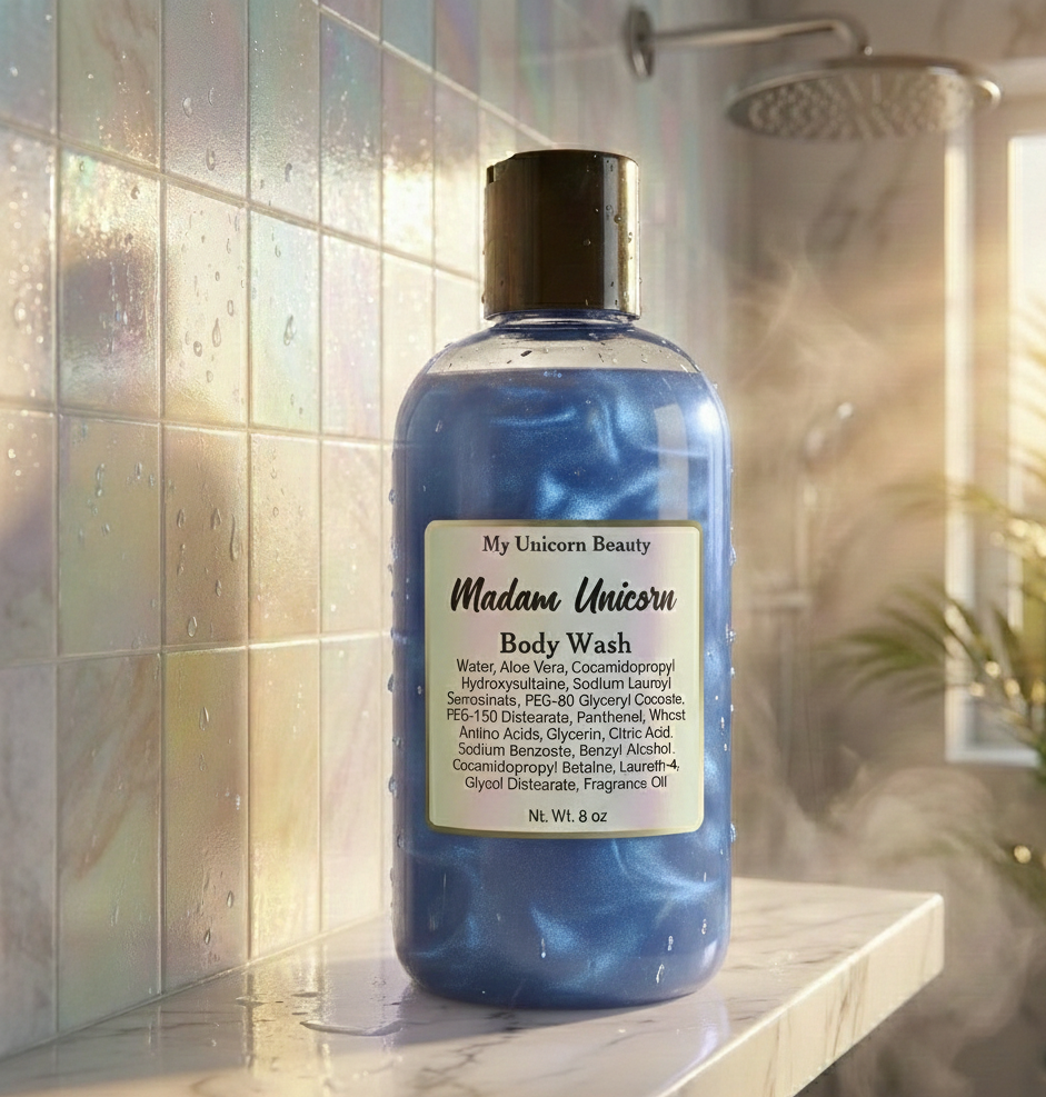 Madam Unicorn Pearly Body Wash (Scent inspired by Carolina Herrera Good Girl)