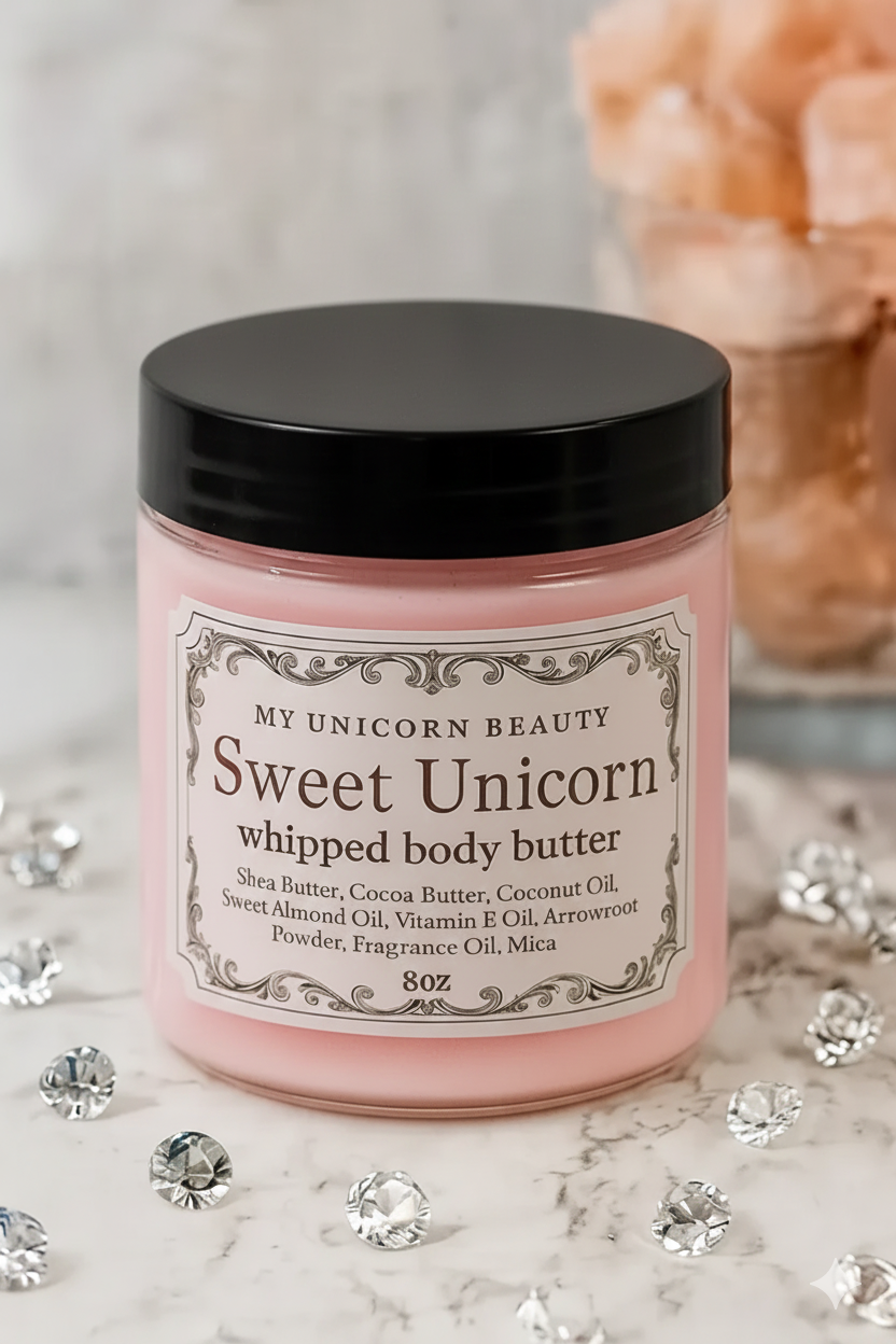 Sweet Unicorn Body Butter (Scent inspired by Tom Ford Lost Cherry)