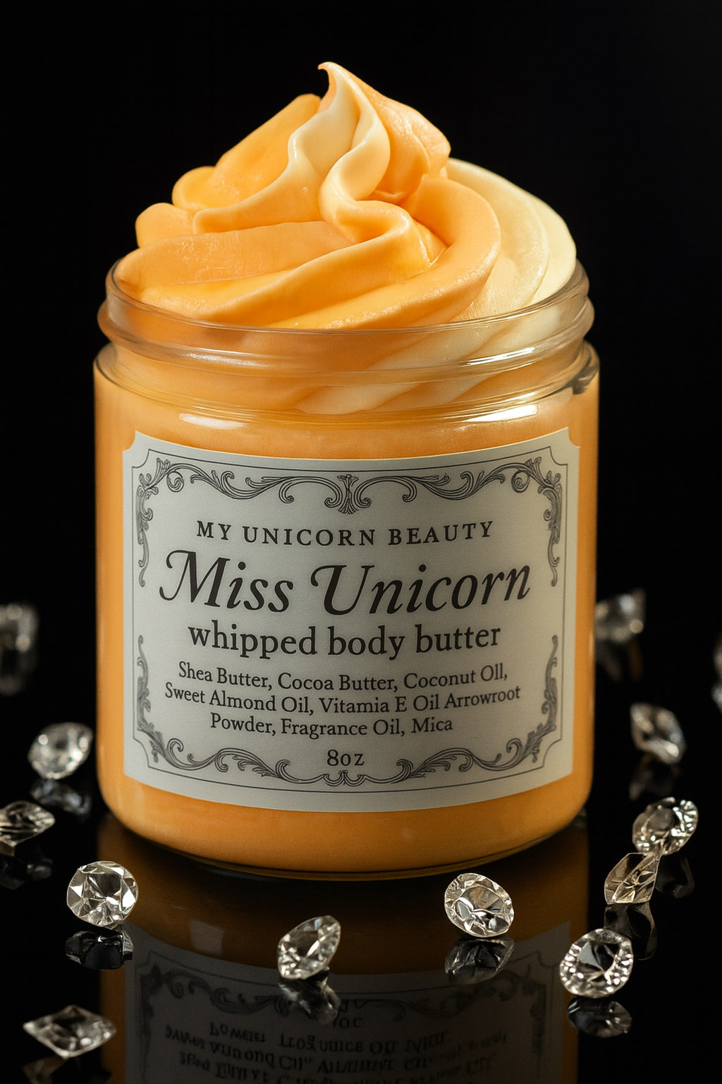 Miss Unicorn Body Butter (Orange Cream Vanilla Scented)