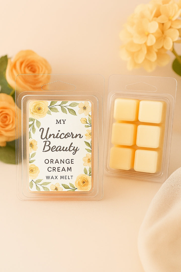 Orange Cream Scented Wax Melt